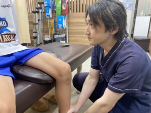 仕事やスポーツを休まず早期に治療！